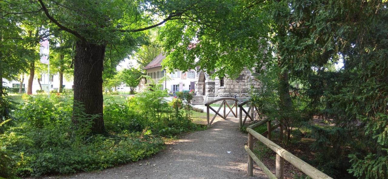 Grosses Zimmer Bad Kueche Wohnzimmer Terasse Garten Zentral Ruhig Landsberg am Lech Zewnętrze zdjęcie