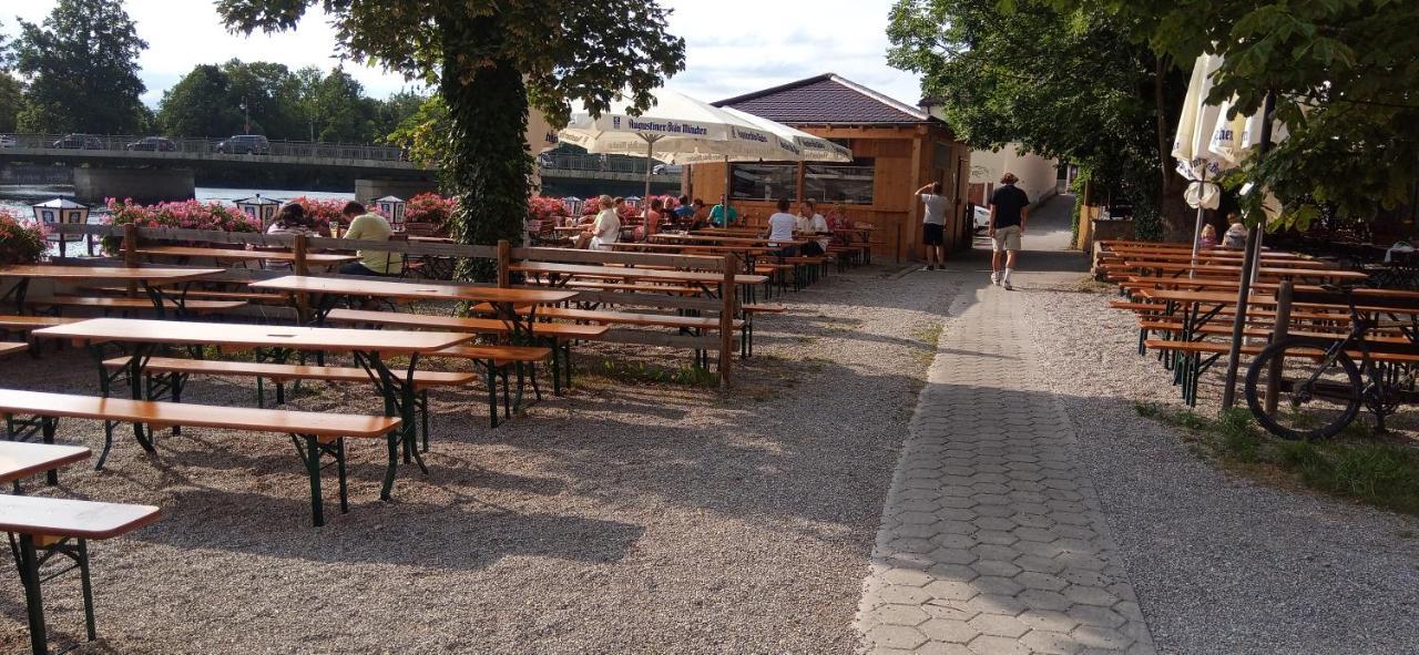 Grosses Zimmer Bad Kueche Wohnzimmer Terasse Garten Zentral Ruhig Landsberg am Lech Zewnętrze zdjęcie